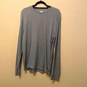 Never worn old navy mens L soft wash thermal shirt